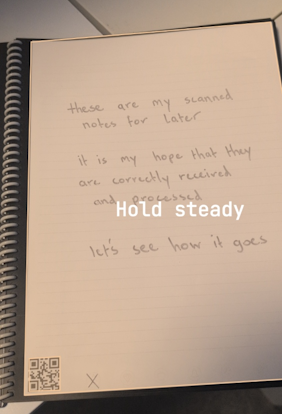 Hold steady