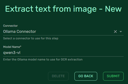Ollama workflow step