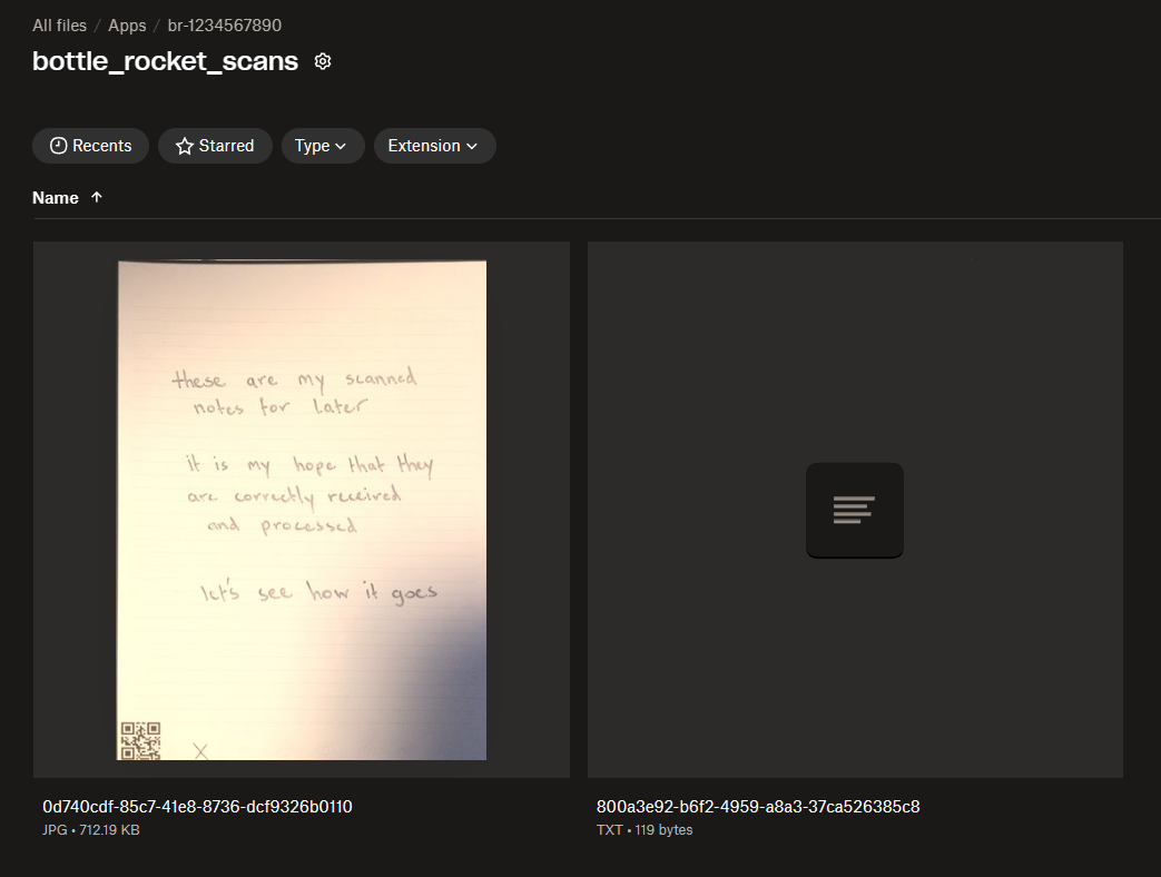 Verify Dropbox files